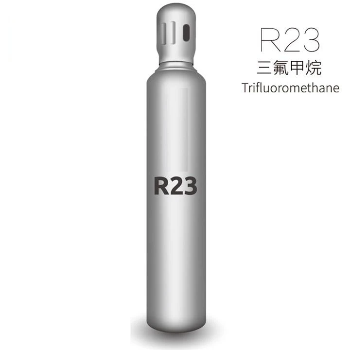 Refrigerant R 23 HFC-23 CHF3 Gas utilitzat en refrigeració a molt baixa temperatura