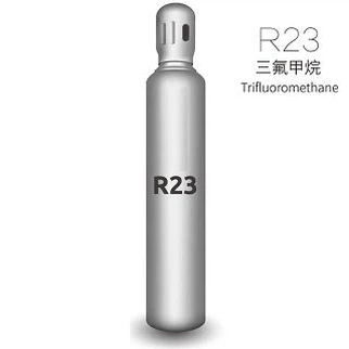 Refrigerant R 23 HFC-23 CHF3 Gas utilitzat en refrigeració a molt baixa temperatura